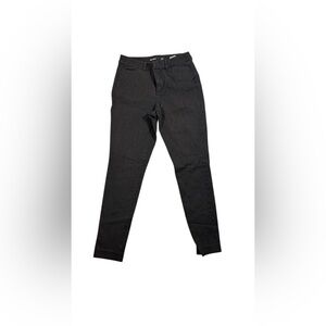 Old Navy Pixie Pants Woman Size 4 slate tapered zip mid rise whimsy goth grunge